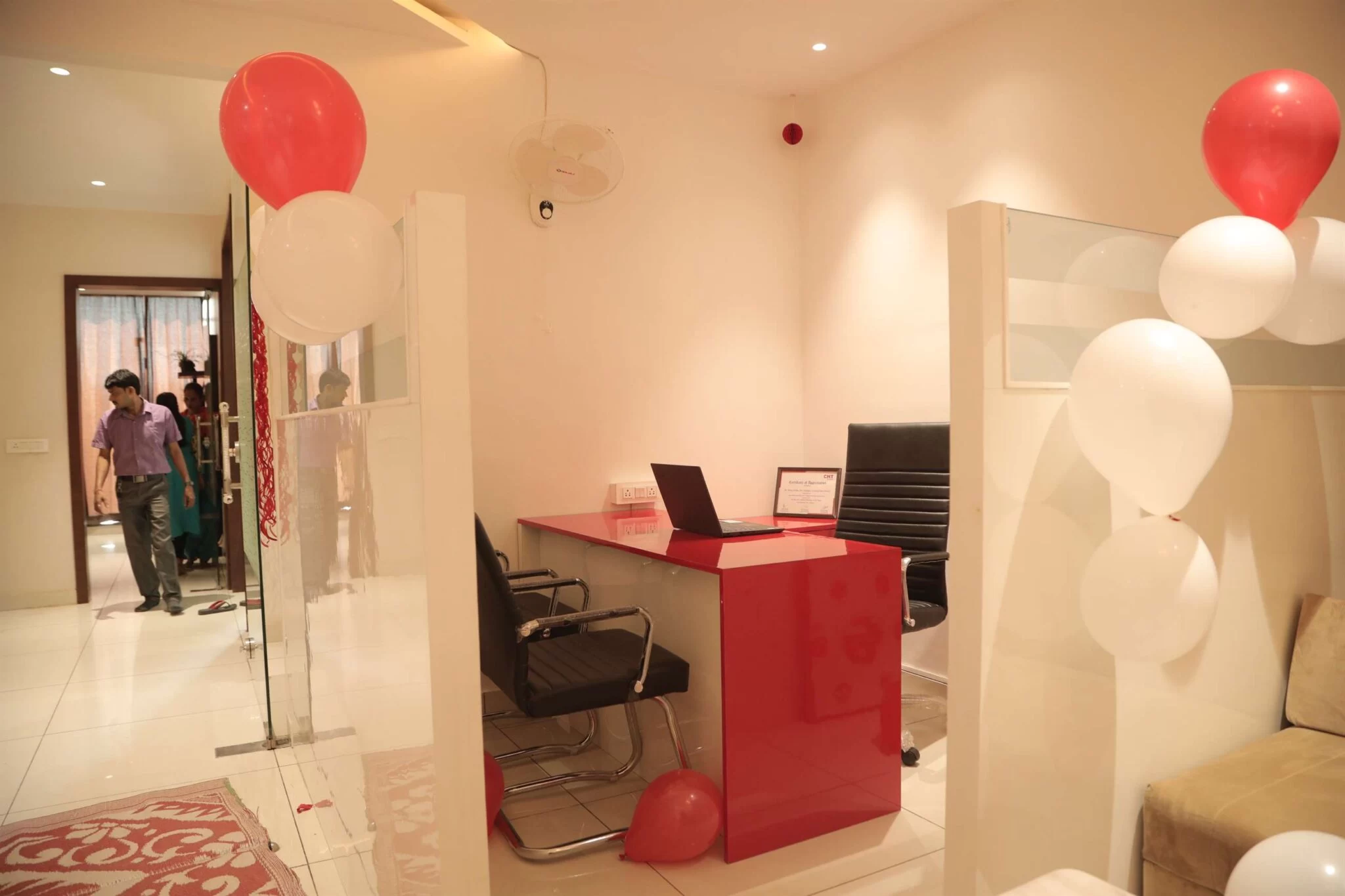 Pantry and informal meeting area