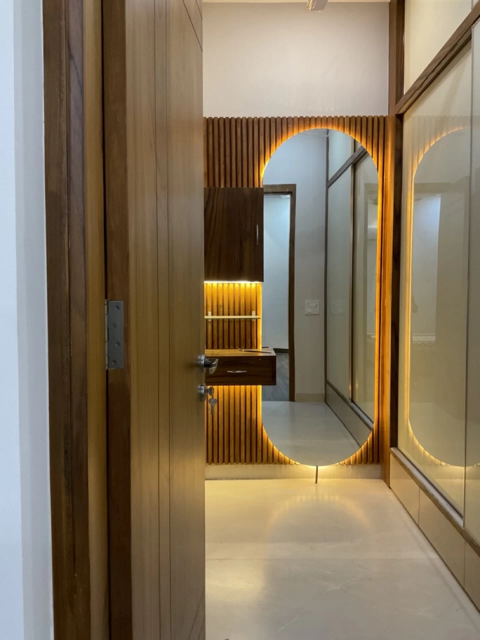 Vertical interior view