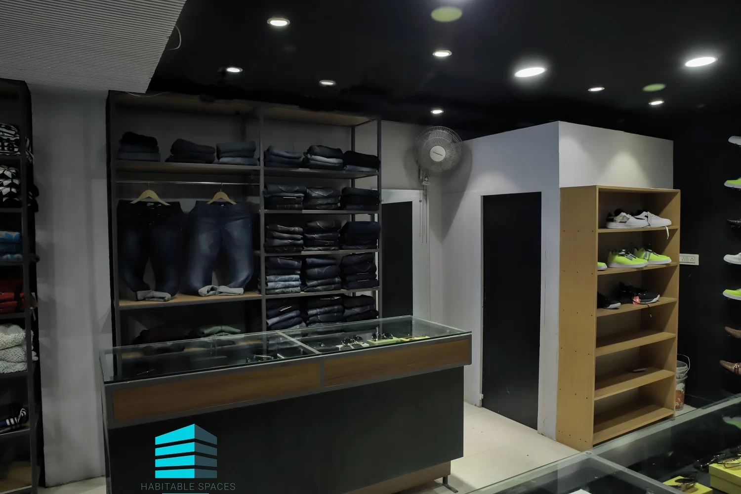 Counter and service area
