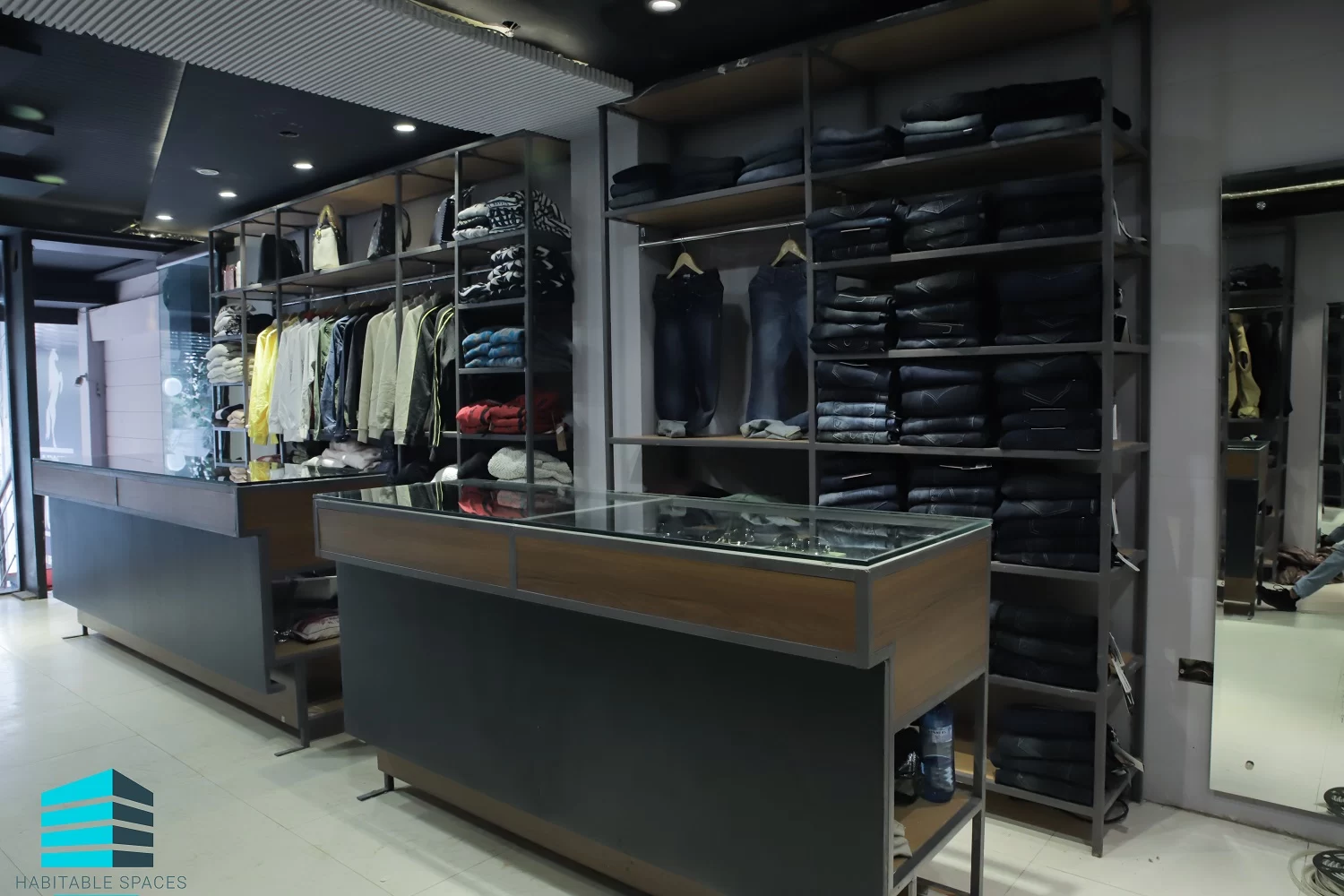 Circulation through the store
